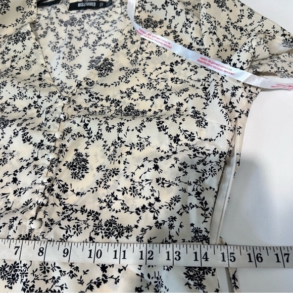 MISSGUIDED floral short sleeve dress - Picture 11 of 13